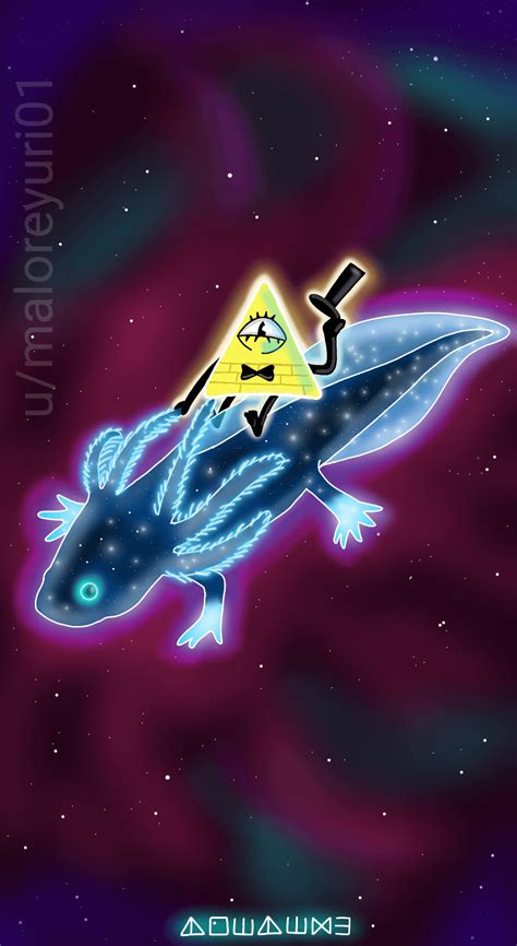 Bill e Axolotl Fanart que fiz de Gravity Falls! : r/Desenhos_do_Brasil