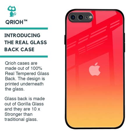 Sunbathed iPhone 7 Plus Glass Back Cover - Flat 35% Off On iPhone 7 ...