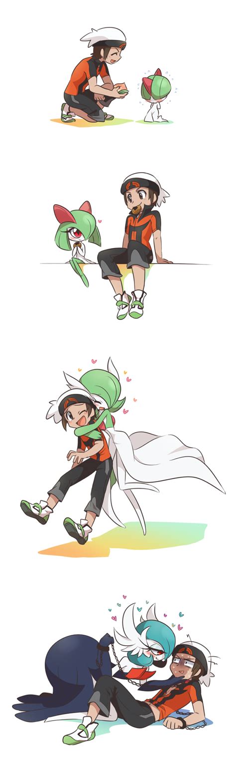 gardevoir, brendan, mega gardevoir, kirlia, and ralts (pokemon and 1 ...