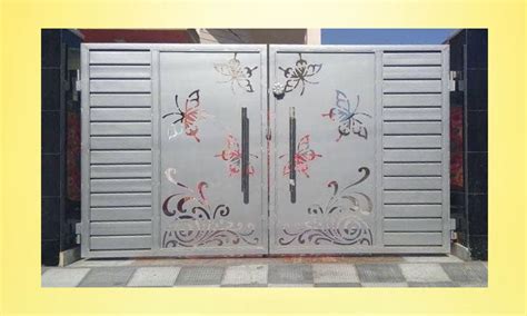 Iron Steel Gate - Balaji Welding Works