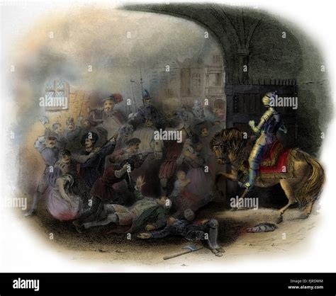 St. Bartholomews Day massacre, 1572 Stock Photo - Alamy
