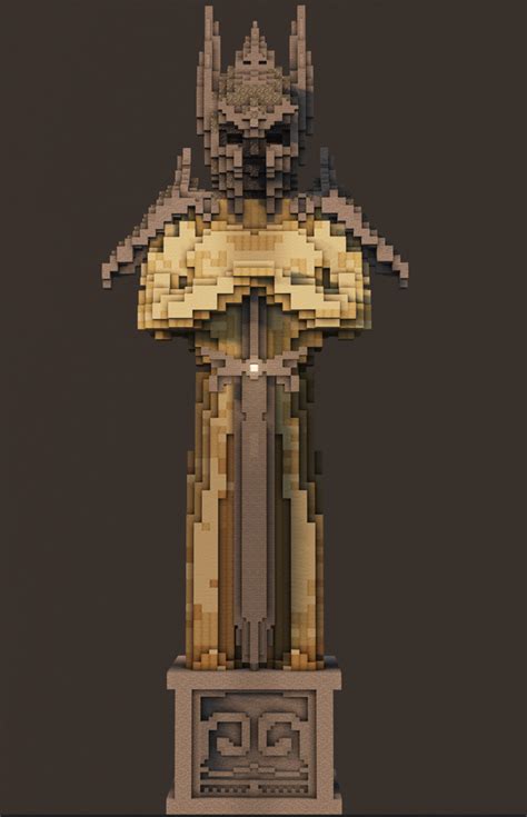 Image result for Medieval Minecraft Statue Tutorial