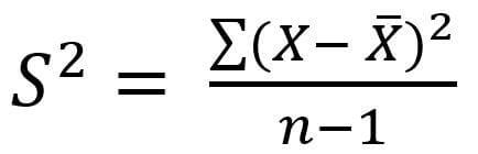 Image result for Calculate Sample Variance