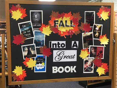 Library Displays: Fall into a good book!
