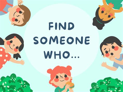 Find Someone Who... – BrainBreak Hub