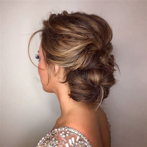 Beautiful side bun updo wedding hairstyle chignon hairstyles – Artofit