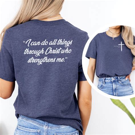 Custom Christian Shirt Bible Verse T-shirt, Religious Outfit, Retro ...