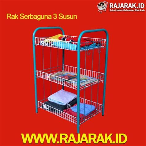 RAK SERBAGUNA 3 SUSUN TANPA RODA | R-03 RSG Tanpa Roda | Jual Rak ...
