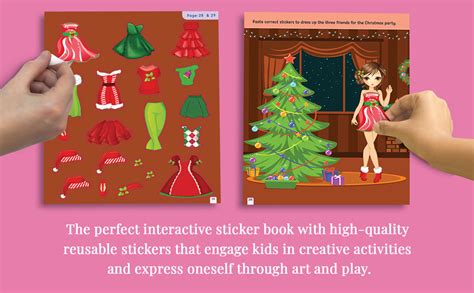 Dress Me Up Reusable Sticker Book For Children : Wonder House Books ...