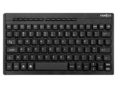 Frontech, Wired Mini Multimedia Keyboard (1 Pc) : Amazon.in: Computers ...