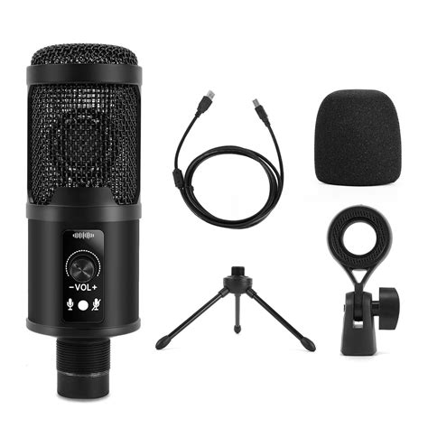 UCEC USB Condenser Unidirectional Mic for PC and Singing Recording ...