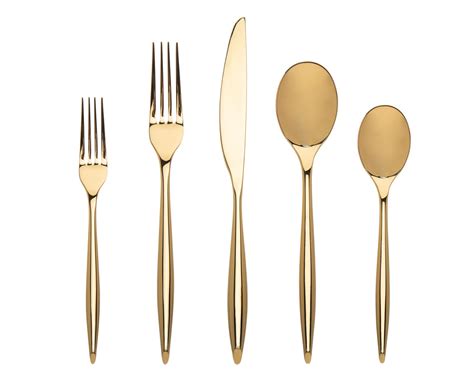 Godinger Silver Art Co Milano 20 Piece 18/10 Stainless Steel Flatware ...