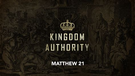 Matthew 21:18-27, Kingdom Authority – West Palm Beach church of Christ