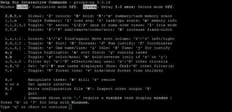 Image result for top Commands