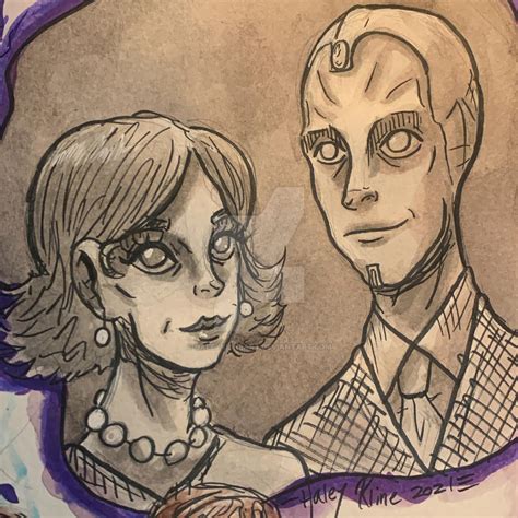 Image result for Wanda Vision Drawing