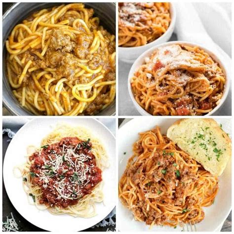Quick and Easy Instant Pot Spaghetti Dinners - Slow Cooker or Pressure ...