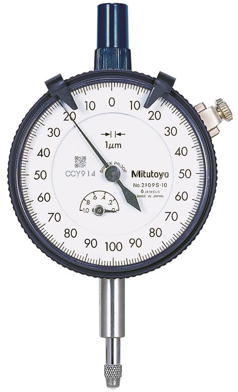 Mitutoyo 2109S-10 Plunger Type Dial Indicator 0.001 : Amazon.in ...