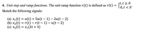 Convert into Unit Step to Unit Ramp Function 的图像结果