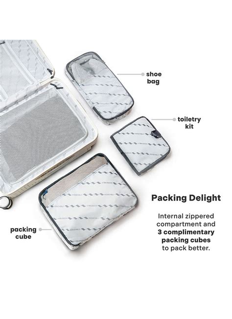 Rover Pro Combo | Moon-White | Set of 3 Luggage