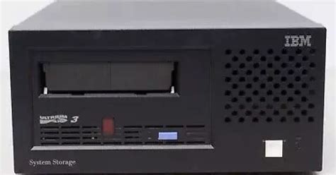 IBM LTO3 FH SCSI External Tape Drive 23R5922 - High Performance Data ...