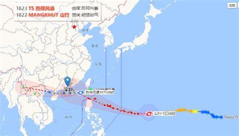 台风百里嘉已生成 将有两个台风影响深圳- 深圳本地宝