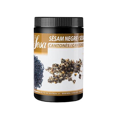 Sosa Sesamo Caramelizado, Negro, Cantones, 600g, pe puede | GOURMET ...