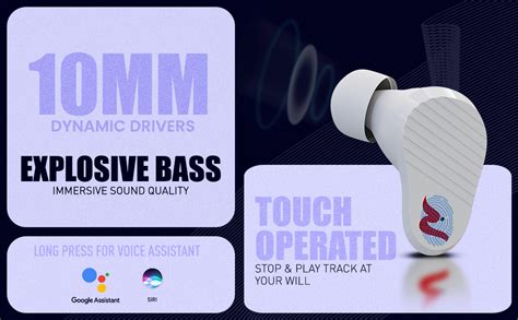 UBON BT-10 Truly Wireless TWS in Ear Earbuds with Mic Playback Up to 20 ...