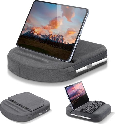 Amazon.com: MoKo New Tablet Pillow Stand - Adjustable Viewing Angles ...