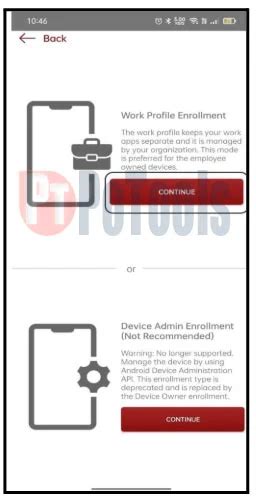 BYOD enrollment guide | SURE MDM AGENT Step by Step Installation Process