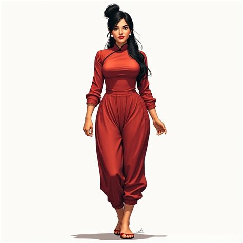 Amanda Waller-Inspired Digital Comic Art | Stable Diffusion Online