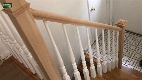 Step-by-Step Guide: Installing Stair Railing with Baluster - YouTube