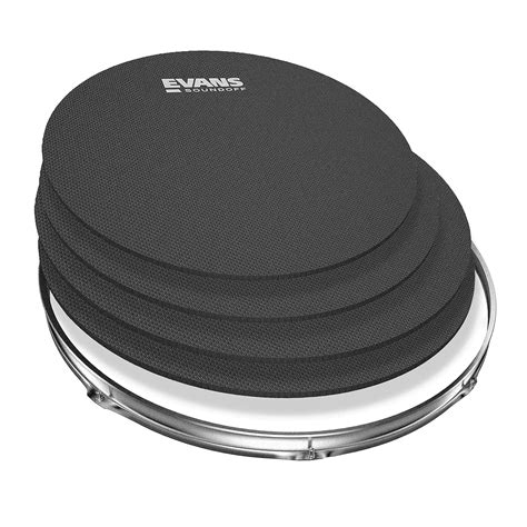 Evans SoundOff Drum Mute Pak, Fusion (10,12,14,14), (Model: SO-0244 ...