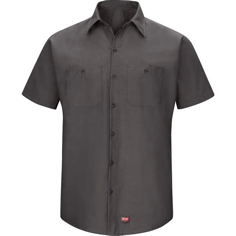Red Kap Men's MIMIX Short Sleeve Work Shirt | Academy