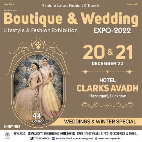 Lifestyle And Fashion Exhibition At Hotel Clarks Avadh, Lucknow On 20 ...