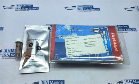 First Alert Drinking Water Test Kit Medichest 2T183 – S N Marine