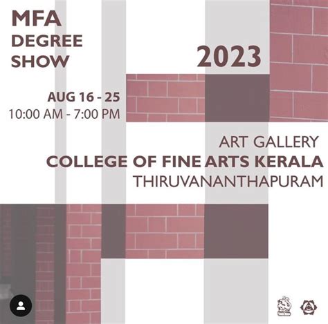 MFA Degree Show at College of Fine Arts till 25th August : r/Trivandrum
