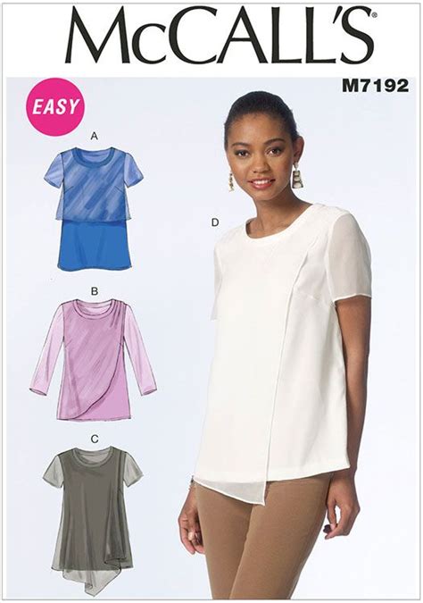 Image result for McCall's Tops Patterns