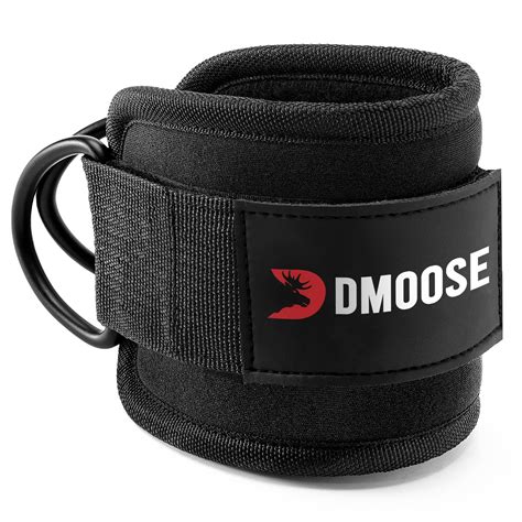 Buy DMoose Ankle Strap for Cable Machine - One Size Fit with Premium ...