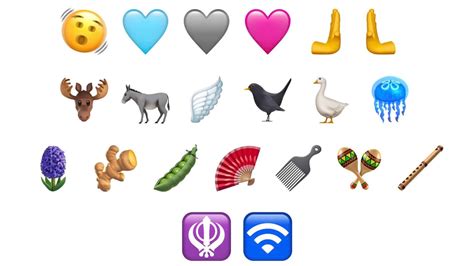 Your phone just got 21 new emojis