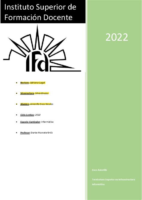 Amarilla Enzo-TP12-Aplicaciones Informáticas - Rectora: Adriana Legal ...