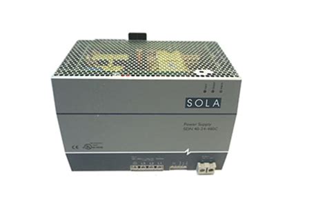 SDN40-24-480C SolaHD | SolaHD SDN-C Switched Mode DIN Rail Power Supply ...
