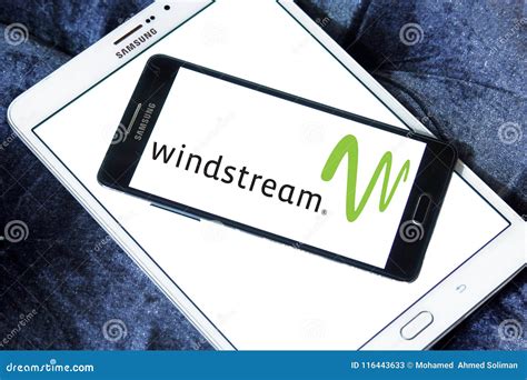 Windstream Communications Company Logo Editorial Stock Photo - Image of ...