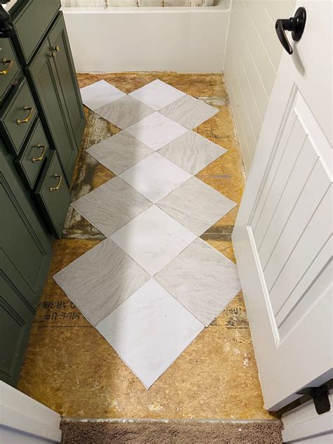 An Easy and Budget-Friendly Bathroom Makeover with Peel and Stick Tiles ...