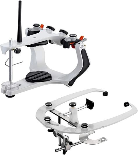 Buy Dental Lab Semi Adjustable Articulator with Facebow Aluminum Box ...