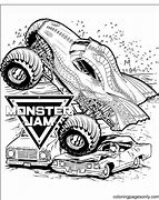 Image result for Monster Jam Dragonoid Coloring Pages