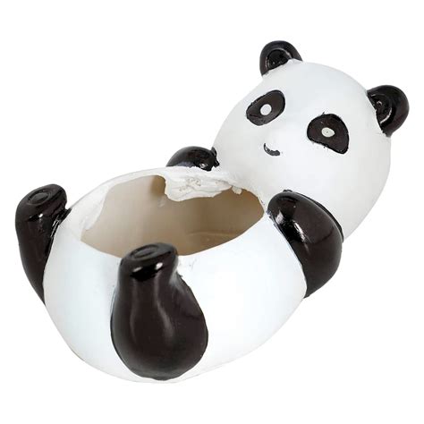 DealFry Designer Handcrafted Cute Cartoon Lying Panda Succulent Planter ...