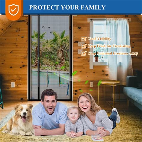 Buy Fiberglass Magnetic Mosquito Net for Doors | Auto-Closing