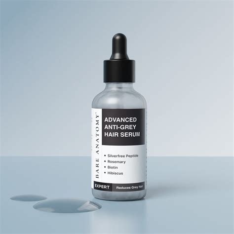 Anti-Grey Hair Serum with Rosemary & Biotin | Bare Anatomy – Innovist