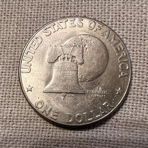 Mavin | 1776-1976 D Eisenhower Liberty Bell Moon Silver One Dollar US ...