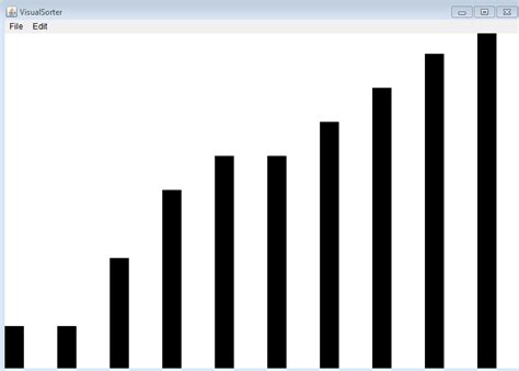 Sorting Program 的图像结果